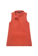 Annie Sleeveless Polo Shirt