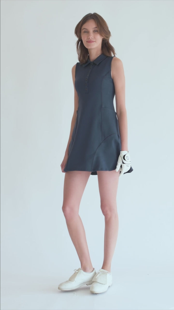 Alejandra Sleeveless Golf Dress with Shorts